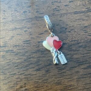 Pandora Red and Pink Heart charm